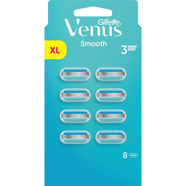 Skustuvo galvutės VENUS Smooth, 8vnt.