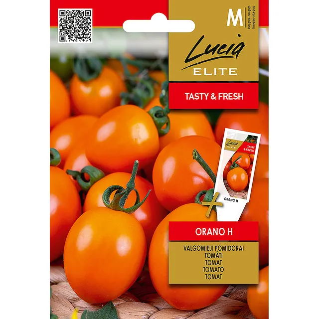 Sėklos LUCIA ELITE POMIDORAI VALGOMIEJI ORANO H/CORVETA H