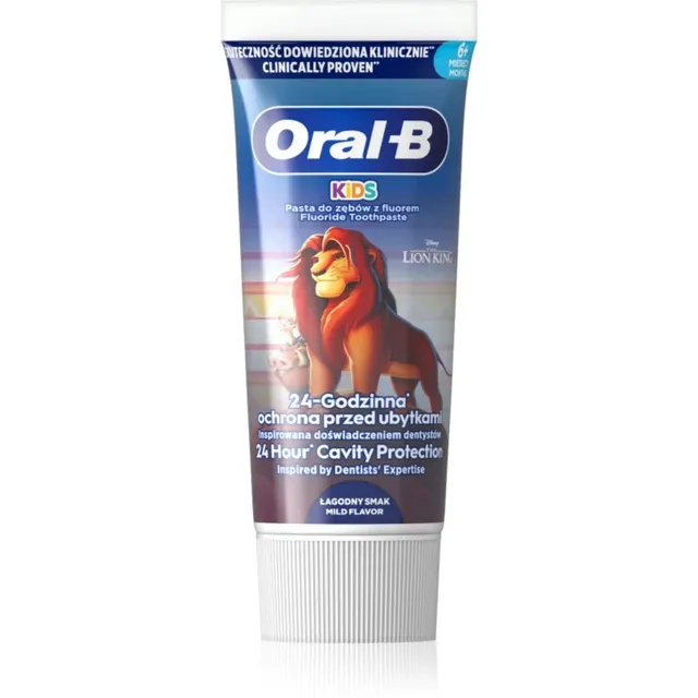 Dantų pasta ORAL-B Kids Lion King (6+mėn.), 60ml