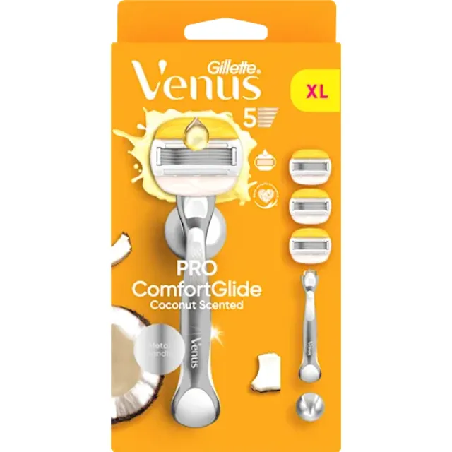 Skustuvas VENUS Coconut, 3 galvutės