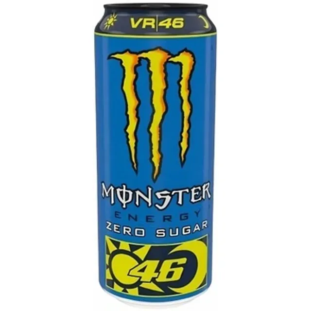 Energinis gėrimas MONSTER VALENTINO ROSSI ZERO, 500 ml