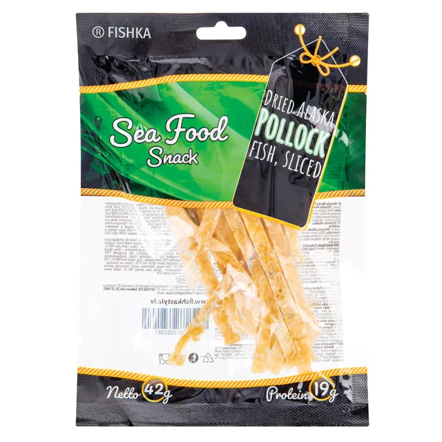 FISHKA Vytintos menkių lazdelės, 42 G