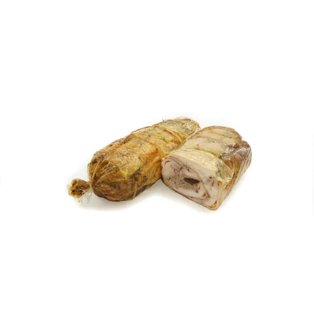 Vištienos su slyvomis keptas vyniotinis