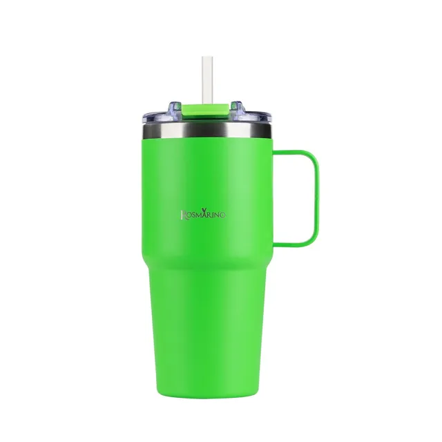 Termo puodelis ROSMARINO MEGACUP, žalios  spalvos, 580 ml