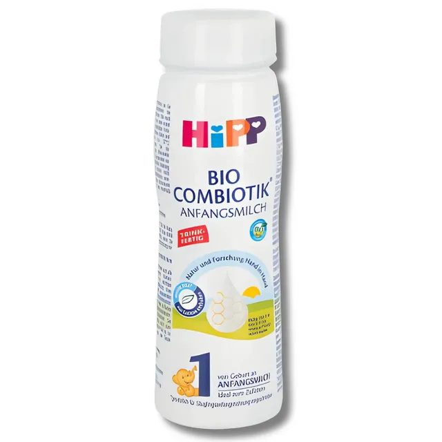 HiPP 1 BIO COMBIOTIK® Ekologiškas pradinio maitinimo kūdikių pieno mišinys (paruoštas vartoti) nuo gimimo, 200 g