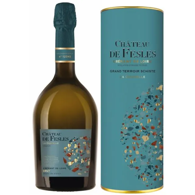 Putojantis vynas CREMANT DE LOIRE CHATEAU DE FESLE 0,75L 12%