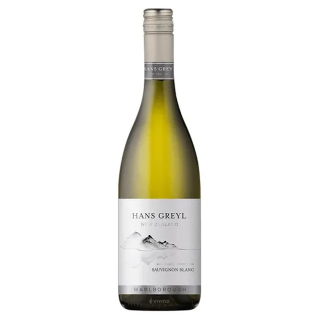 Nealkoholinis baltasis vynas HANS GREYL SAUVINGON BLANC 0% 0,75L