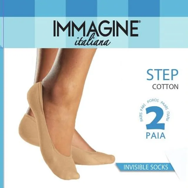 Pėdutės IMMAGINE Steps Cottone – Nature, 35–38, 2 poros