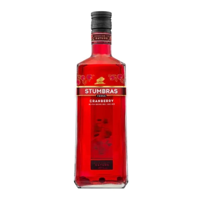 Degtinė STUMBRAS VODKA Spanguolių skonio 40% 0,35L
