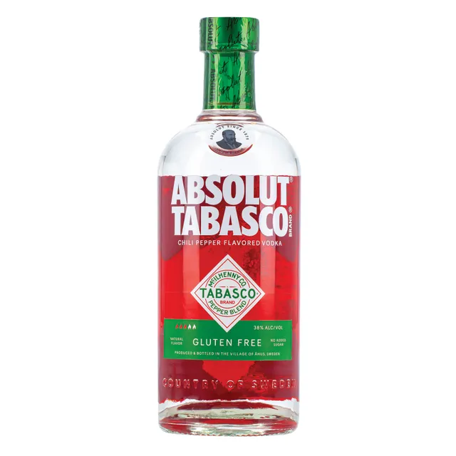 Degtinė Absolut Tabasco 38% 0,7L
