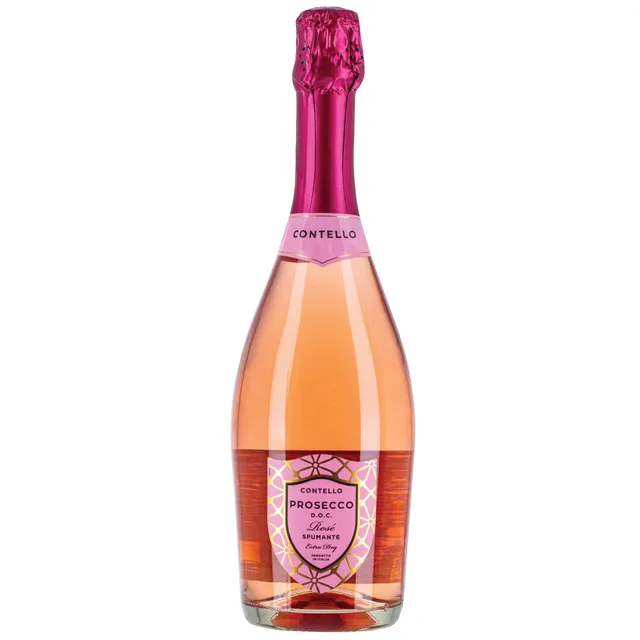 Putojantis vynas CONTELLO PROSECCO SPUMANTE ROSE 10,5% 0,75L