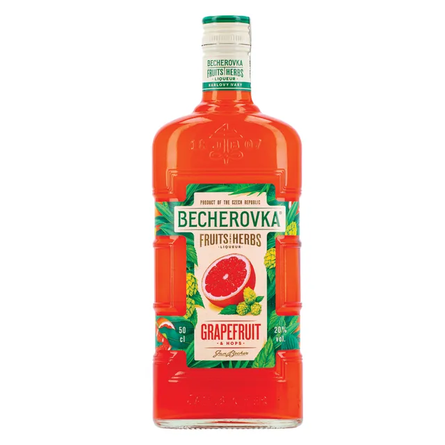 Likeris BECHEROVKA Grapefruit & Hops 0,5L 20%