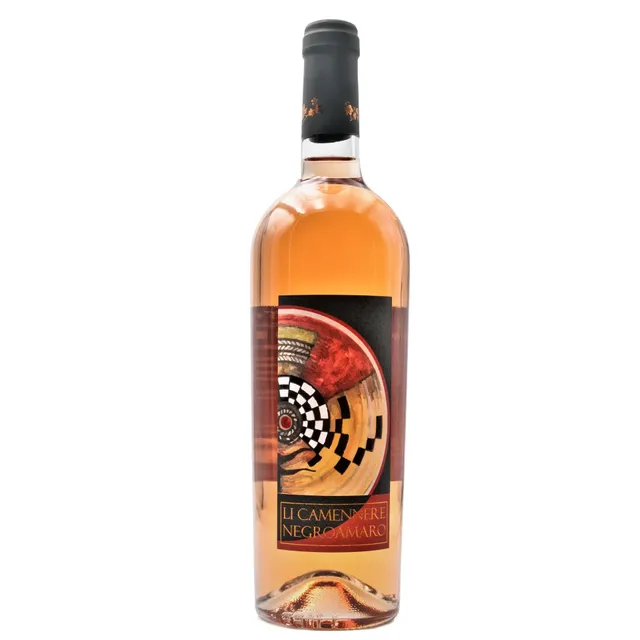 Rausvasis pusiau sausas vynas LI CULURI NEGROAMARO ROSATO SALENTO I.G.T. 12,5% 0,75L