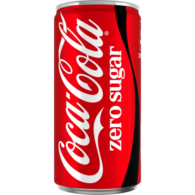 Gazuotas gaivusis gėrimas COCA-COLA ZERO, 200 ml