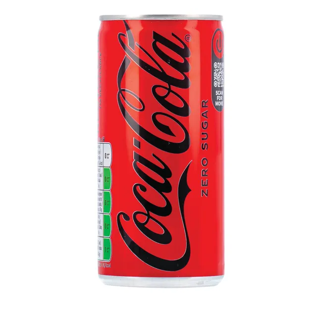 Gazuotas gaivusis gėrimas COCA-COLA Zero, 0,2L