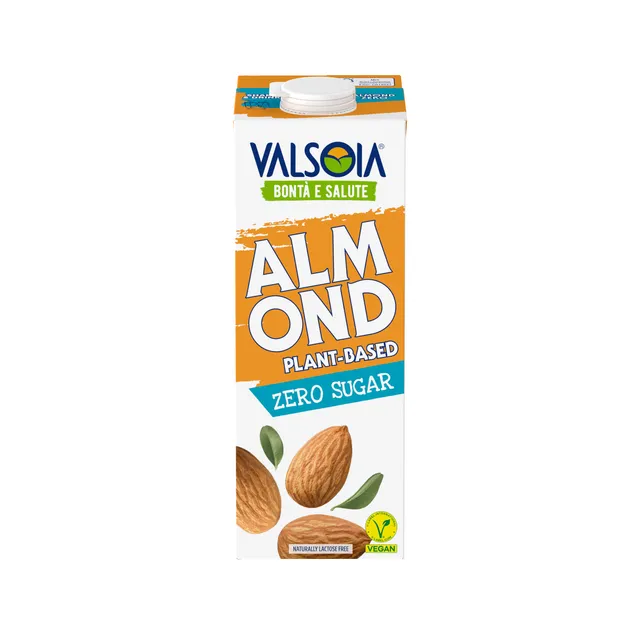 Migdolų gėrimas be cukraus VALSOIA, 1L