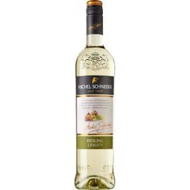 Baltasis pusiau saldus vynas Michel Schneider Riesling Qualitätswein Pfalz 10% 0,75L