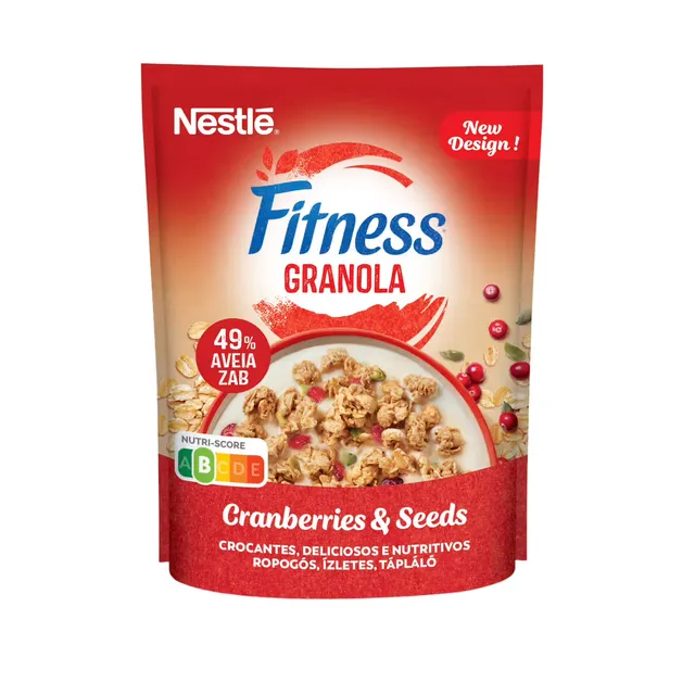 Traški granola FITNESS GRANOLA CRANBERRY 300 g