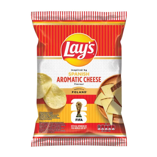 Aromatinio sūrio skonio bulvių traškučiai  LAY'S 130g