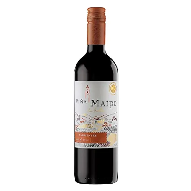 Raudonasis sausas vynas Vina Maipo Mi Pueblo Carmenere 12% 0,75L