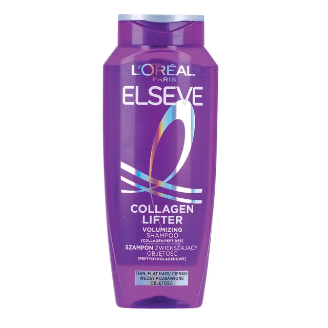 Apimties suteikiantis šampūnas Elseve Collagen Lifter, 250 ml