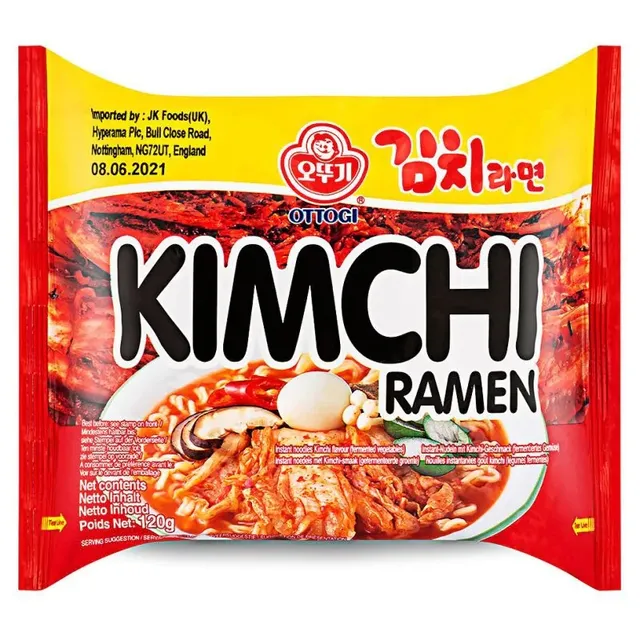 Greitai paruošiami makaronai OTOKI Kimchi, 120g