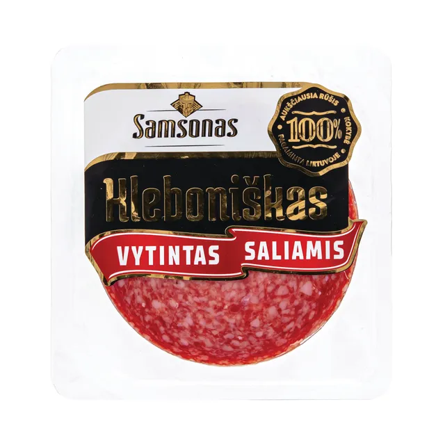 Vytintas KLEBONIŠKAS saliamis a.r. 200g GRIEŽ.