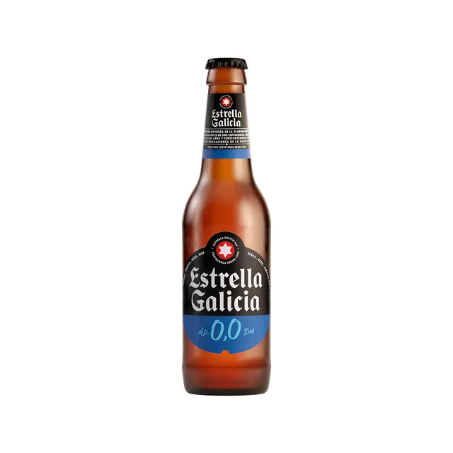 Nealkoholinis alus ESTRELLA Galicia 0% 0,33L
