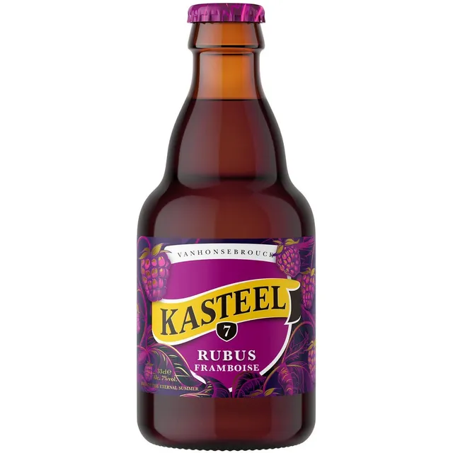 Alus KASTEEL Rubus Framboise 7% 0,33L