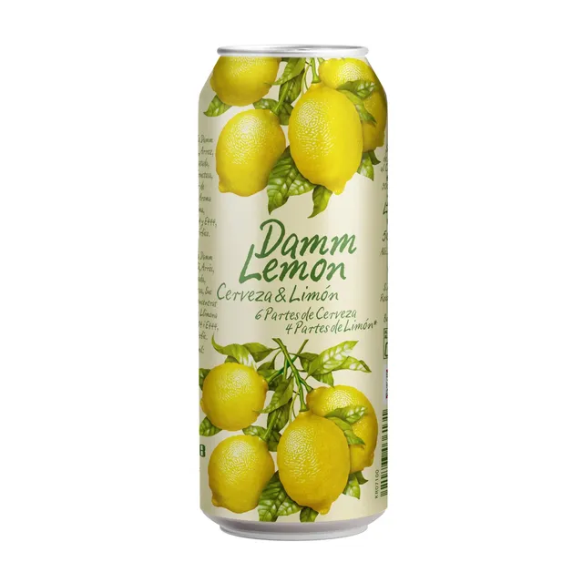 Alaus ir citrinų gėrimas DAMM Lemon 3,2% 0,5L