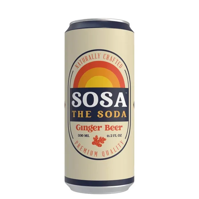 Nealkoholinis gėrimas SOSA Ginger Beer 0,33L