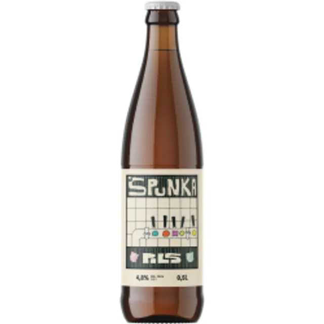 Alus ŠPUNKA PILS (Bohemijos Pilsner) 4.8% 0,5L