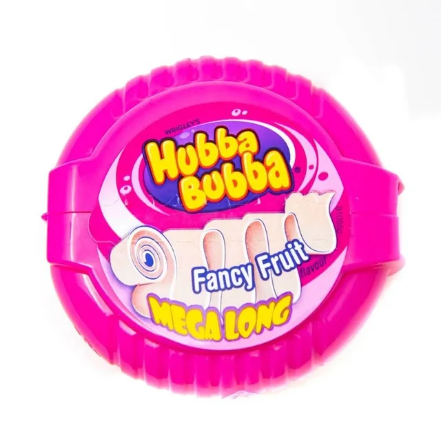 Hubba Bubba Fancy Fruit vaisų skonio kramtomoji guma, 35 g