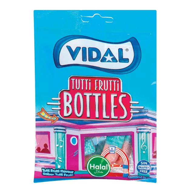 Guminukai VIDAL Tutti Frutti Bottles 90 g