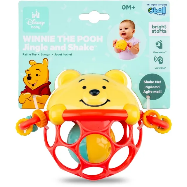 BRIGHT STARTS barškutis Winnie the Pooh Jingle & Shake, 17408