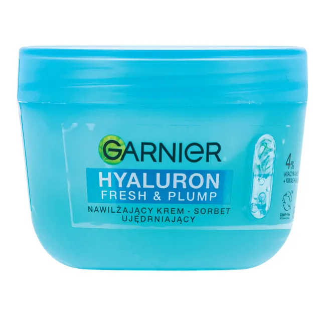 Drėkinamasis kremas-šerbetas Garnier Hyaluron Fresh & Plump 85 ml