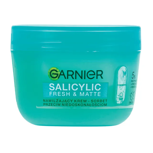 Drėkinamasis kremas-šerbetas Garnier Pure Active Salicylic Fresh & Matte 85 ml