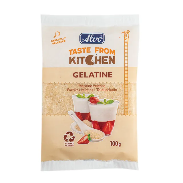 Maistinė želatina ALVO, 100g