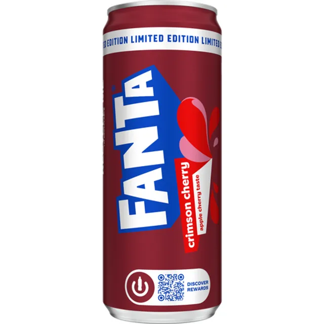 Gaivusis gėrimas FANTA APPLE-CHERRY, 330 ml