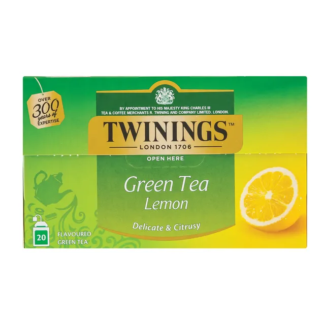 Žalioji arbata TWININGS su citrina 20x1,6g, 32 g