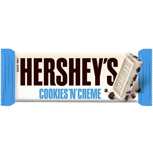 Šokoladas HERSHEYS COOKIES N CREME, 40 g