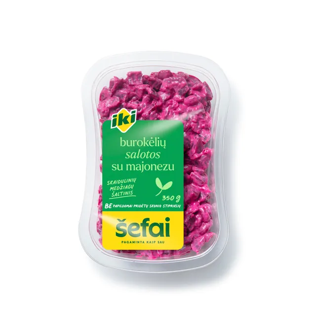 Burokėlių salotos su majonezu IKI ŠEFAI, 350 g