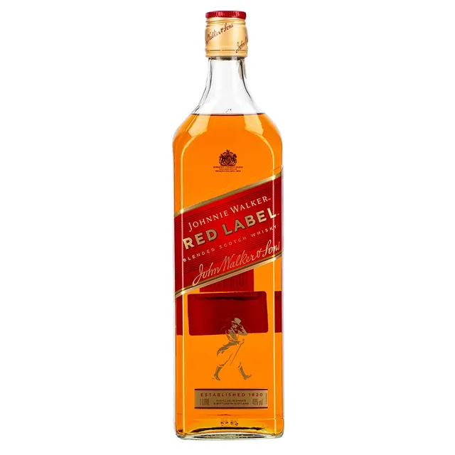 Viskis J.WALKER RED LABEL 40%, 1 l