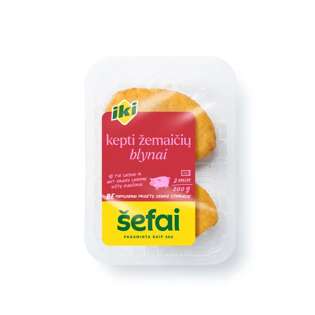 Kepti žemaičių blynai IKI ŠEFAI, 200 g