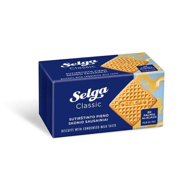 Sausainiai SELGA MILK, 180 g