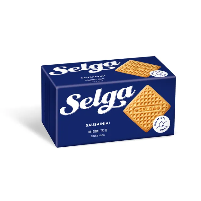 Sausainiai SELGA CLASSIC, 180 g