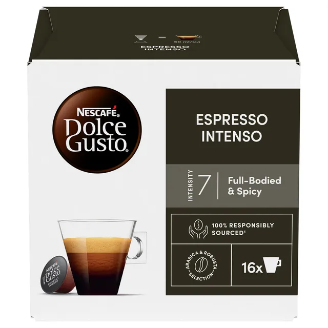 Kava NESCAFE DOLCE GUSTO ESPRESSO INTENSO, 128 g