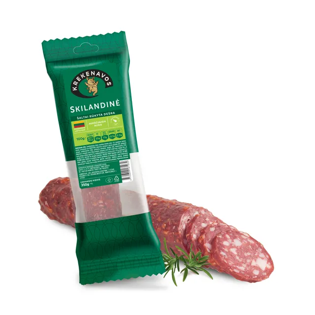 Šaltai rūkyta Krekenavos skilandinė dešra dujose 350g