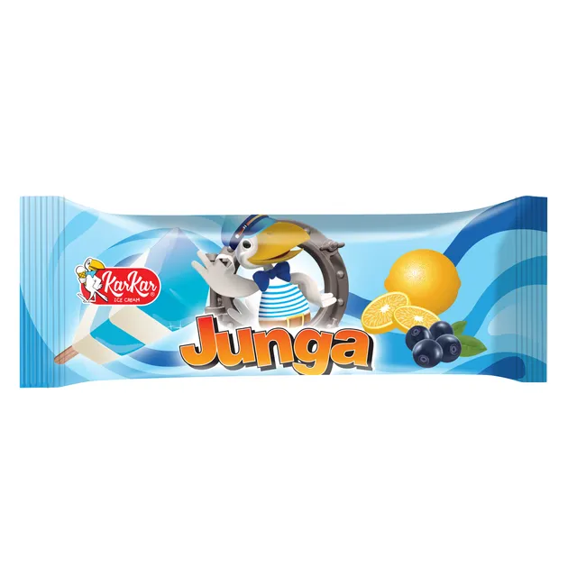KAR KAR citrinų ir mėlynių skonio ledai, 75 ml
