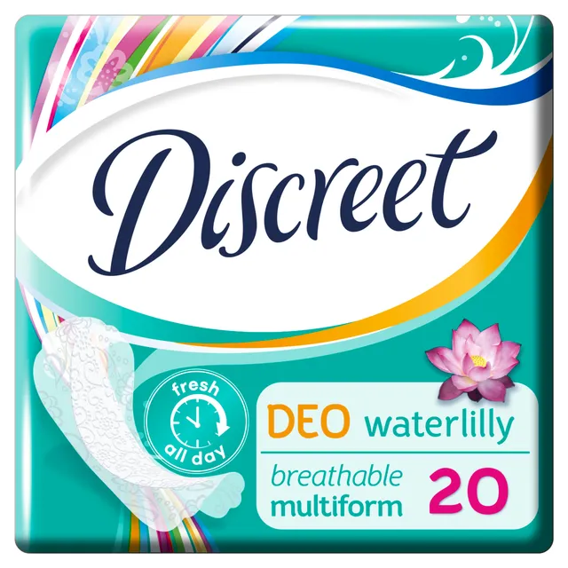 Higieniniai įklotai DISCREET Waterlily, 20 vnt.